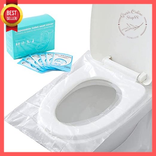 GOS -D115- 1PCS Plastik Alas Duduk Kloset - Travel Disposable Toilet Seat Covers