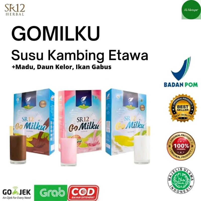 

GOMILKU SUSU KAMBING ETAWA/ ORIGINAL/ HALAL DAN BPOM