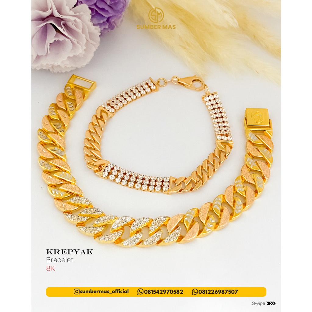 KREPYAK BRACELET 8K - SUMBER MAS