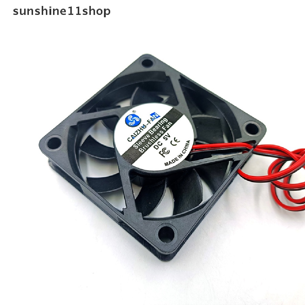 Sho DC5010 5012kipas Pendingin 5V 12V 24V Peralatan Mesin Motor DC Cooling Fan Komputer CPU Cooler Power Supply Kipas Untuk Printer 3D N