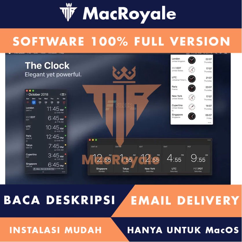 [MacOS] The Clock Full Version Lifetime Full Garansi