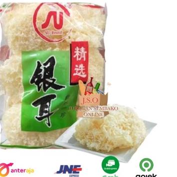 

♥ r putih / dried white fungus SU brand 500 gr ◊