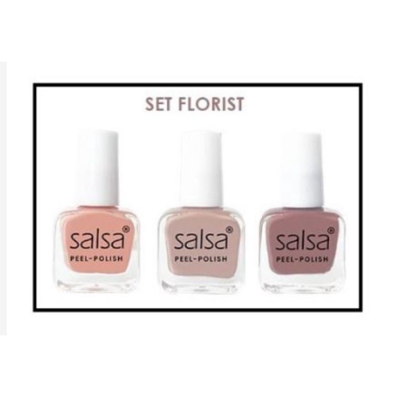 `ღ´ PHINKL `ღ´ Salsa kutek peel pell off isi 3 kelupas set