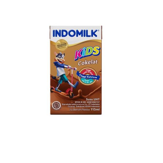 

⚡TOK SIAP 【COD Indomilk Kids Susu UHT Cokelat 6 x 115 mL