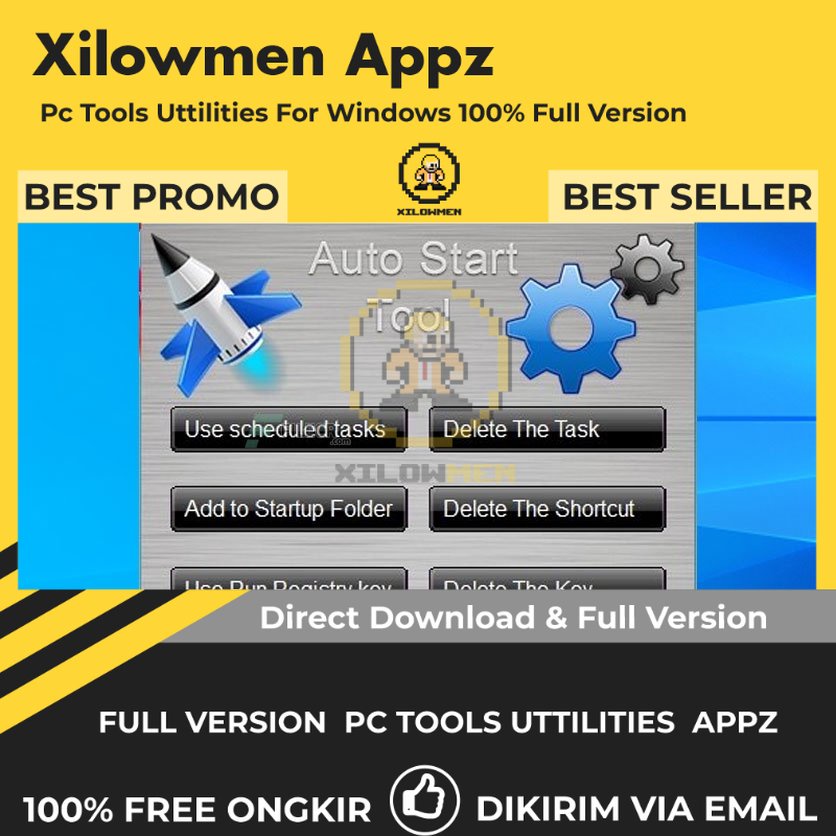 [Full Version] Auto Start Tool Pro PC Tools Software Utilities Lifetime Win OS