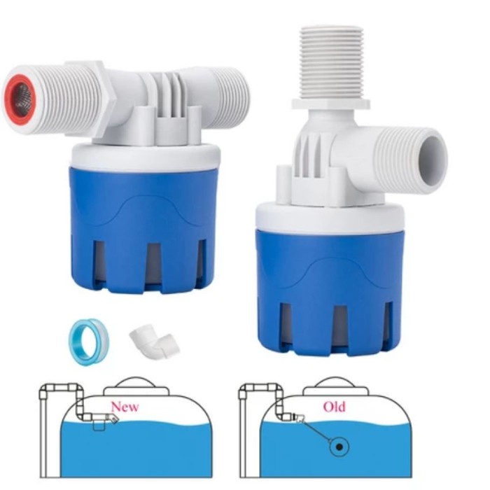 RK Otomatis Air PAM PDAM Tandon Penampungan air Kran Bak Mandi Pelampung Otomatis