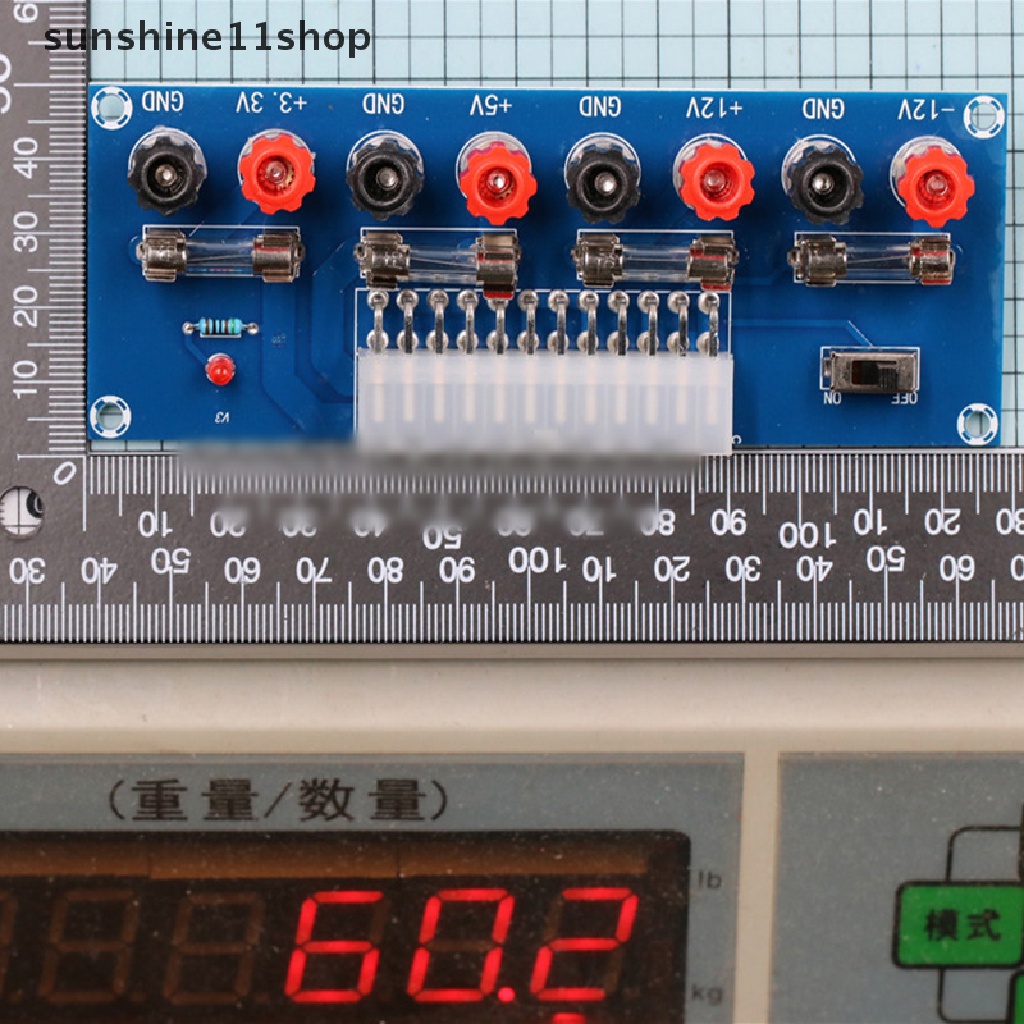 Sho XH-M229 Desktop PC Chassis Power ATX Transfer Ke Papan Adaptor Power Supply Modul Stopkontak Sirkuit Terminal Output N