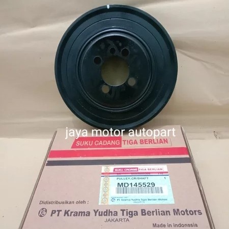 Pulley Pully Kruk As atau Pulley Crankshaft Mitsubishi Kuda Bensin Lancer Sohc