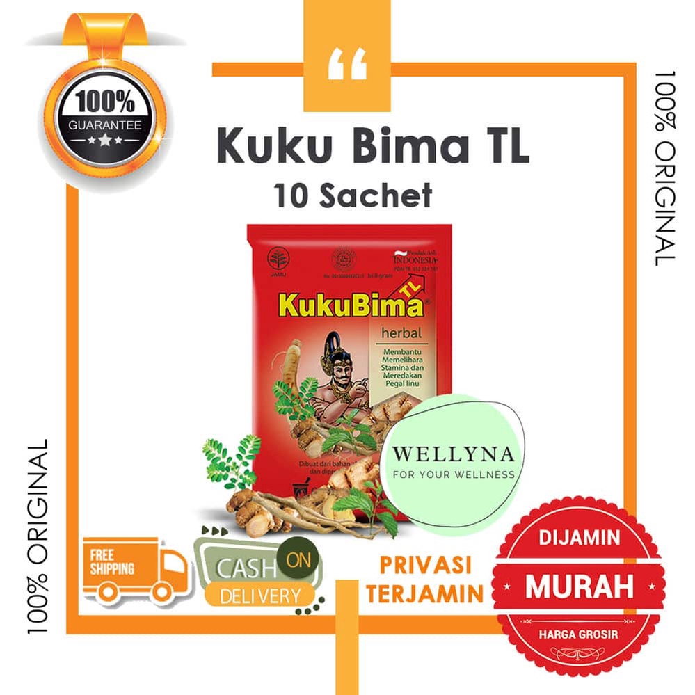 Kuku Bima TL Serbuk Tribulus Terestris -  Tahan Lama Pria Penunjang Peforma Hubungan Intim