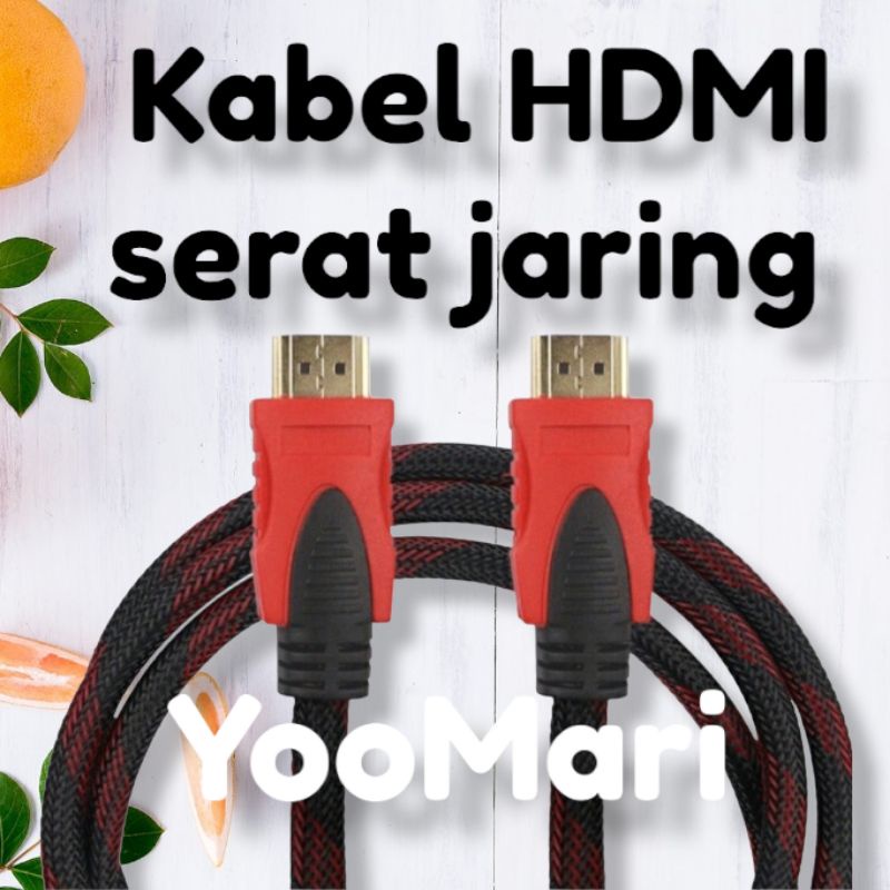 Kabel HDMI 5 meter 3 m 1.5 10 15 TV HDTV Set top box YooMari Bogor
