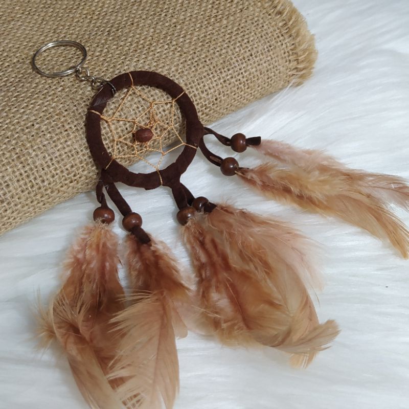 Gantungan Kunci Dream Catcher Penangkal Mimpi Buruk