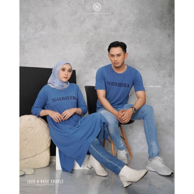 JACK & ROSE T- SHIRT ( COUPLE) ✅ Nadheera Luxury
