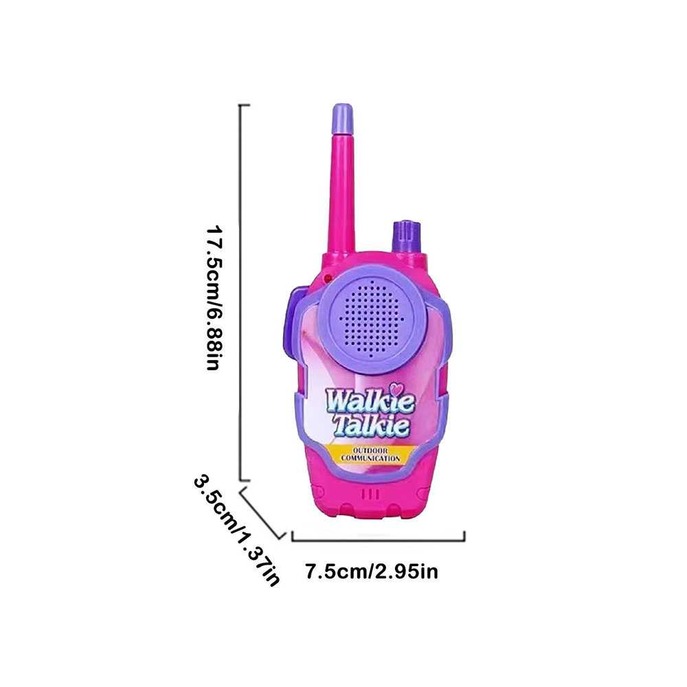 Handie Walkie Talkie Mainan Anak Kids Toy Mini Model Dinosaur 1 Pasang