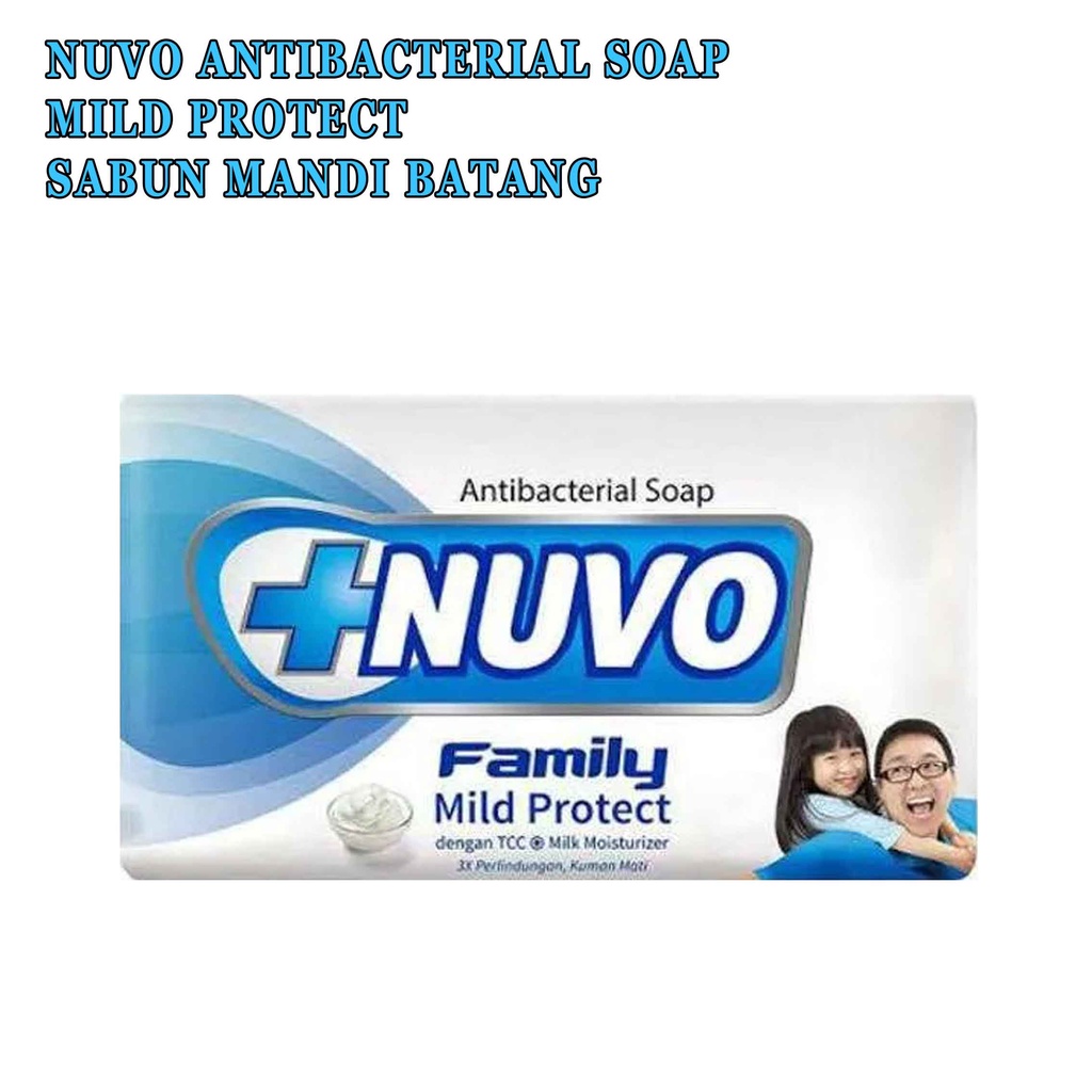 Sabun Batangan* Nuvo Sabun Antibacterial* 72g