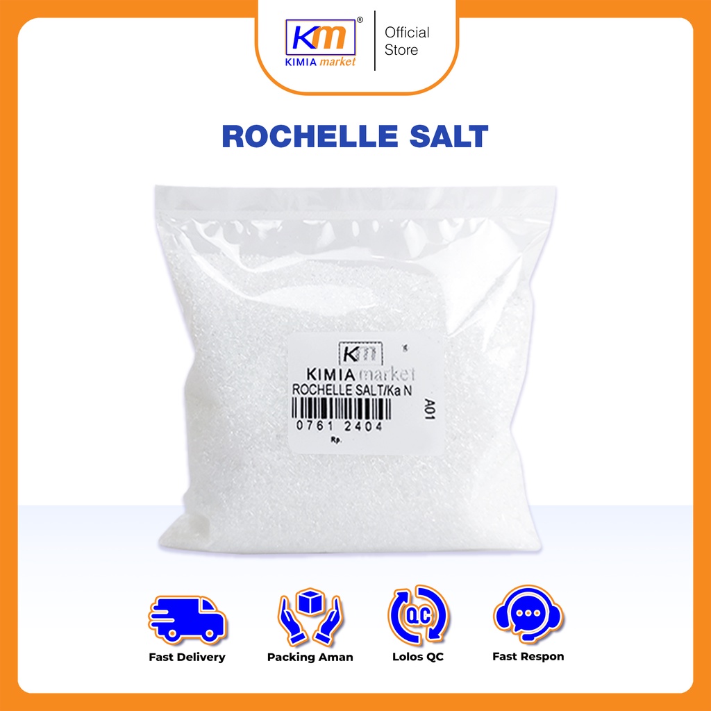 

Rochelle salt Potassium Sodium Tartrat ukuran 250gr