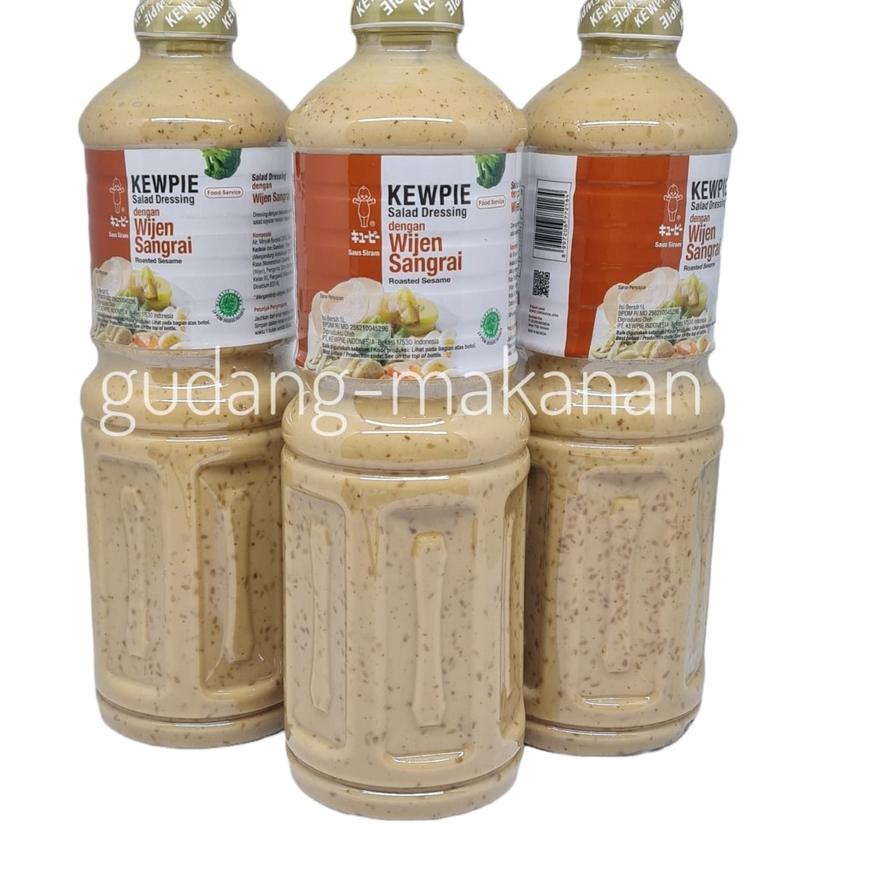 

12.12 BIG SALE FASION Kewpie Salad Dressing Roasted Sesame 1 Liter 