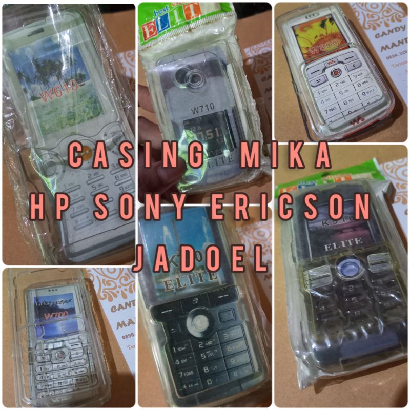 Casing Mika Plastik HP SE SonyEricson Tipe Lama Jadoel