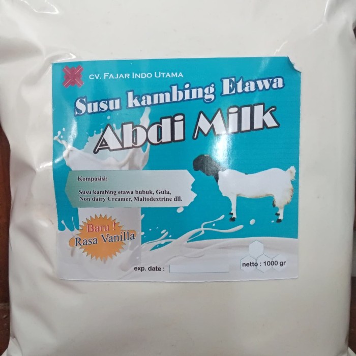 

[ COD ] Susu Bubuk Kambing Ettawa Curah - Vanila