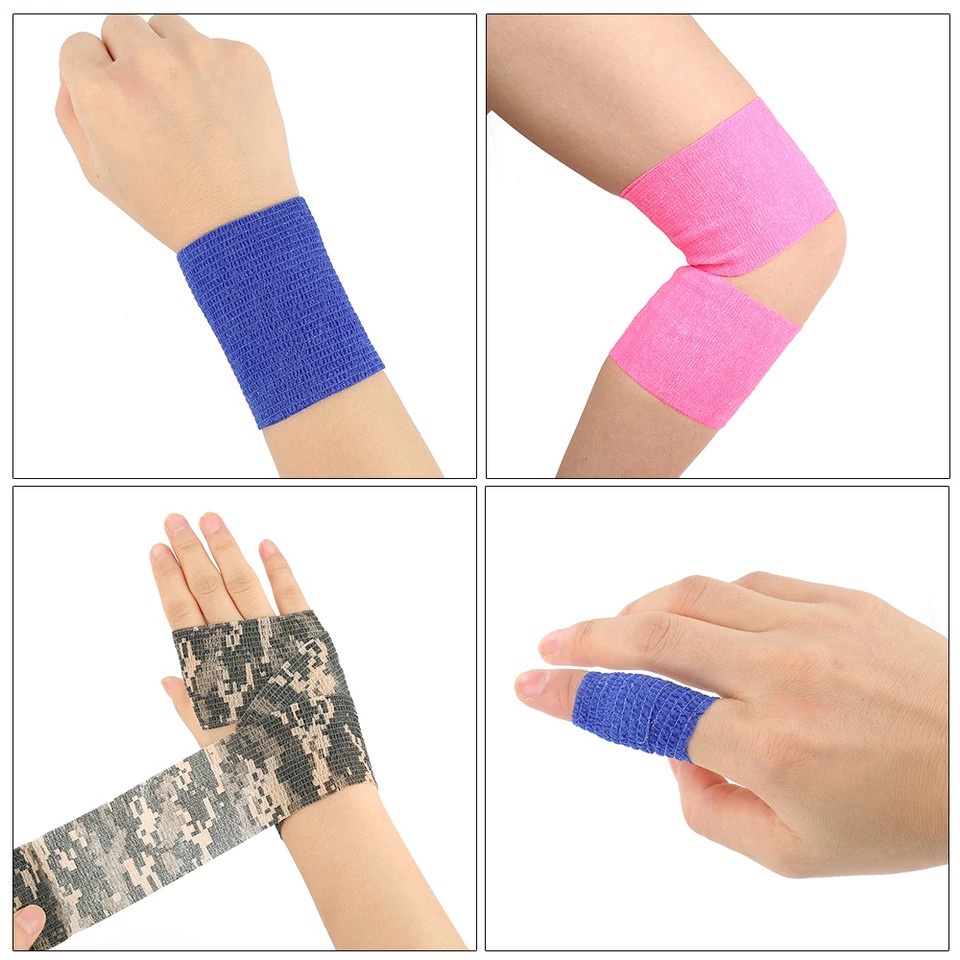 (COD) Perban Elastis Jari 4,5 m x 5 cm - Perban Elastis Jari Pertolongan Pertama Bandage Elastic First Aid Finger Tape