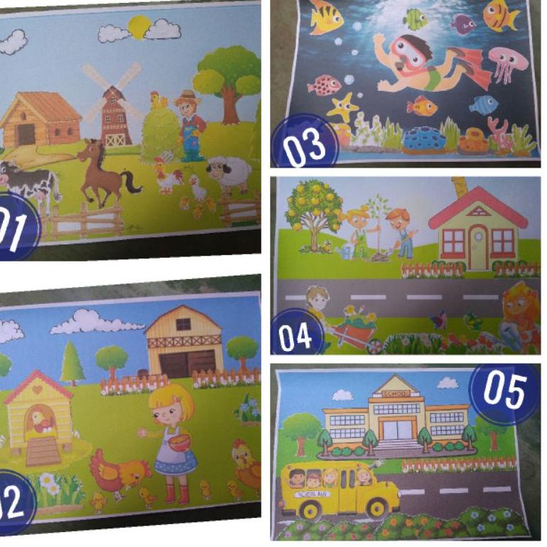 

Y33 montase foto sudah jadi tugas prakarya sekolah anak / menempel gambar SIAP KIRIM ㅄ