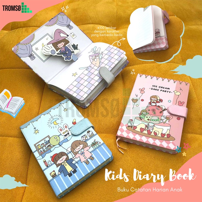 

Tromso Kids Diary Book / Buku Catatan Harian Anak Perempuan