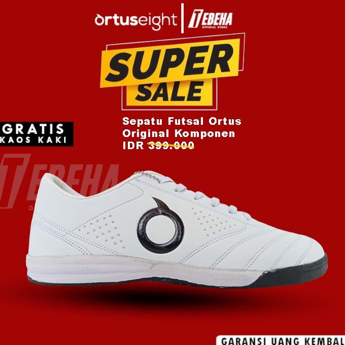 SEPATU FUTSAL TERBARU GRADE ORIGINAL KOMPONEN 100% ORTUS FORTE ORTUSEIGHT CATALYST LEGION  BBS HITAM