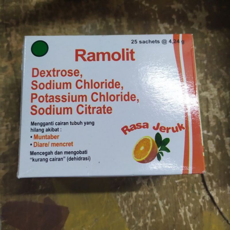 ramolit box isi 25 / oralit murah