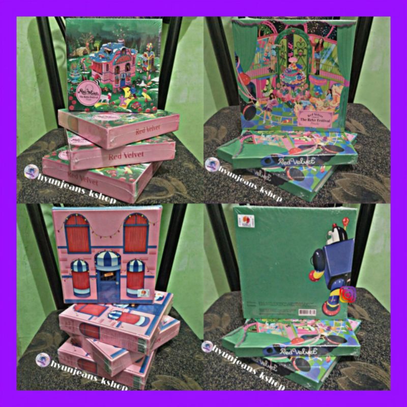 [READY STOCK] RED VELVET The Repackage Album - THE REVE FESTIVAL : FINALE (FINALE & SCRAPBOOK VER.) 