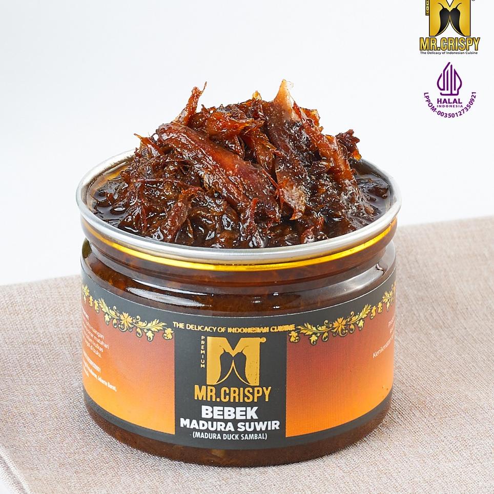 

PROMO HARI INI Bebek Madura Suwir/Sambel Bebek Madura/Bumbu Ireng Asli Madura Mr.Crispy serbuuu !