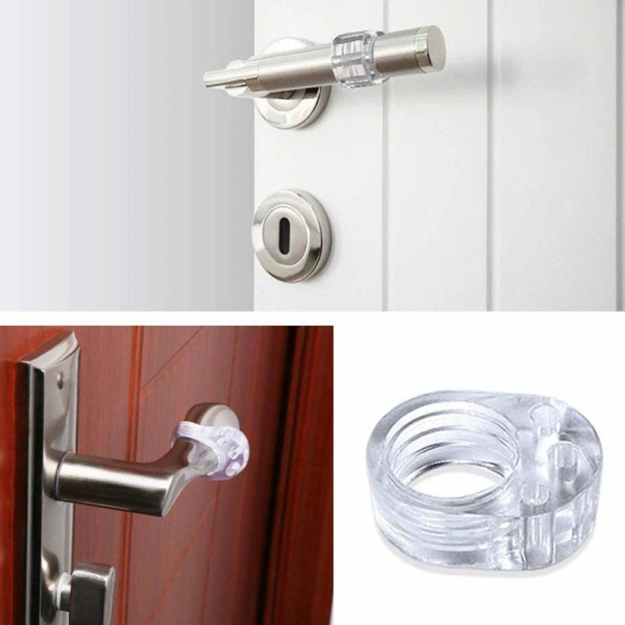 FMFIT rubber door handle stopper peredam pelindung anti benturan pintu karet