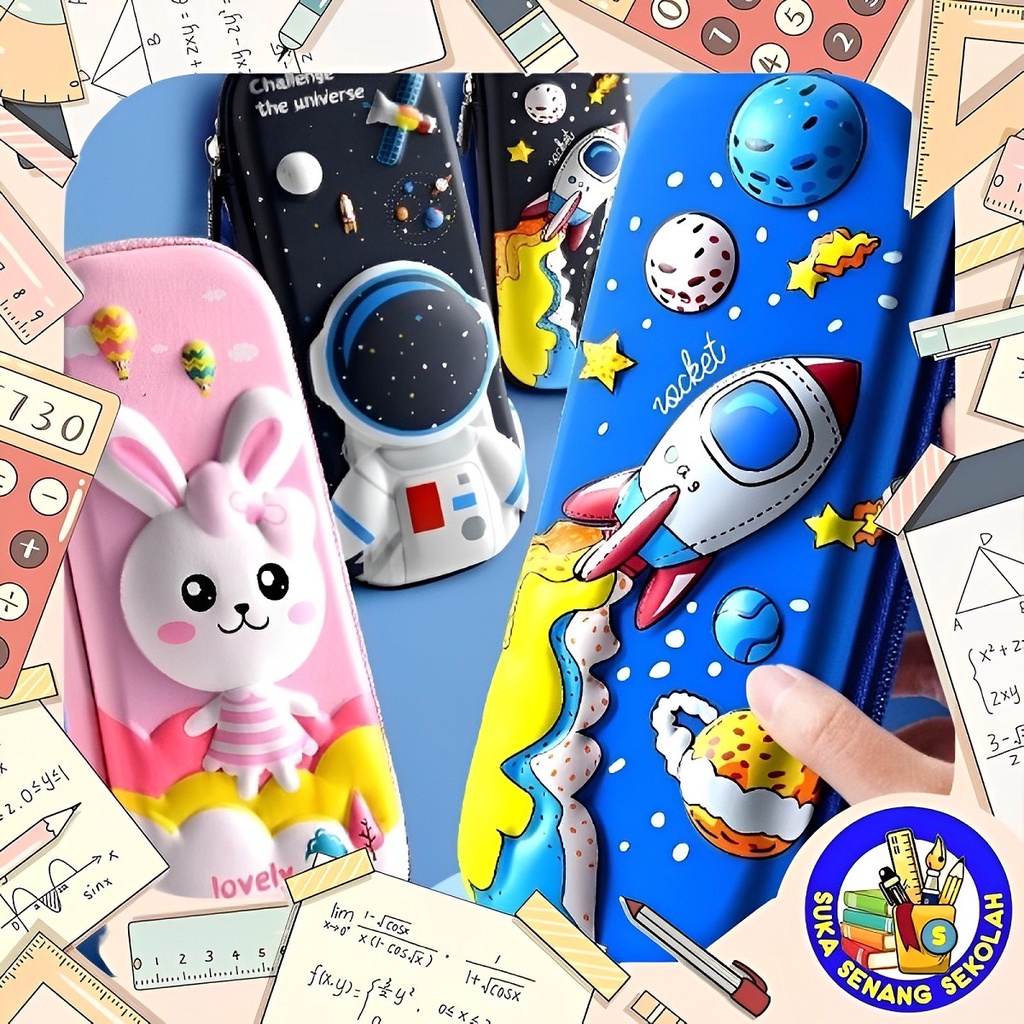 

Kotak Pensil / Tempat Pensil 3D Jumbo Motif Timbul SK0085