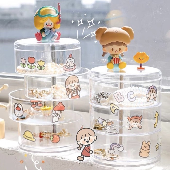 

Terlaris Cute Accessories Organizer Tempat Penyimpanan Aksesoris Multifunction