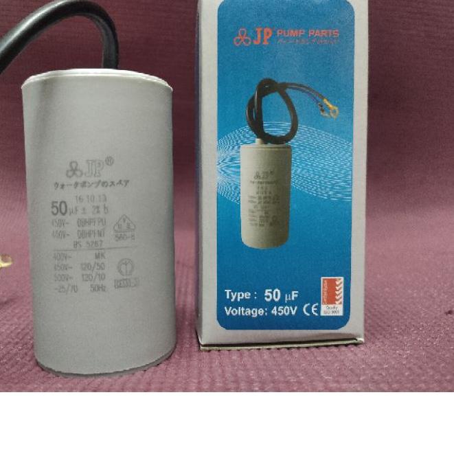 ➴ JP Kapasitor Bulat 50uf 450V Kapasitor Kabel 50uf 450V MURAH ♥