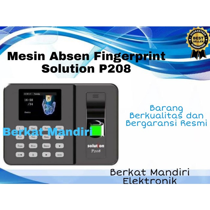 

[[JNT COD]] Mesin Absen Fingerprint Solution P208