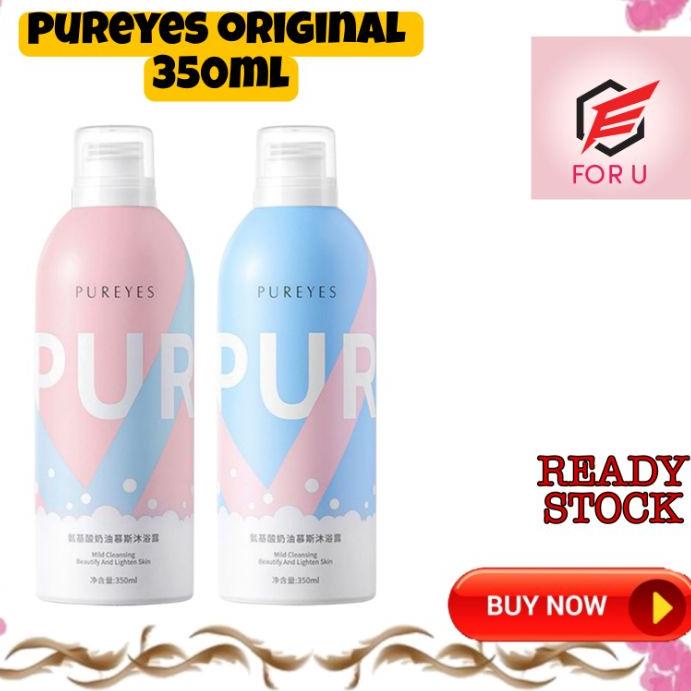 ☜ (DIJAMIN ORI) PUREYES SHOWER GEL FOAM 350ML ➵