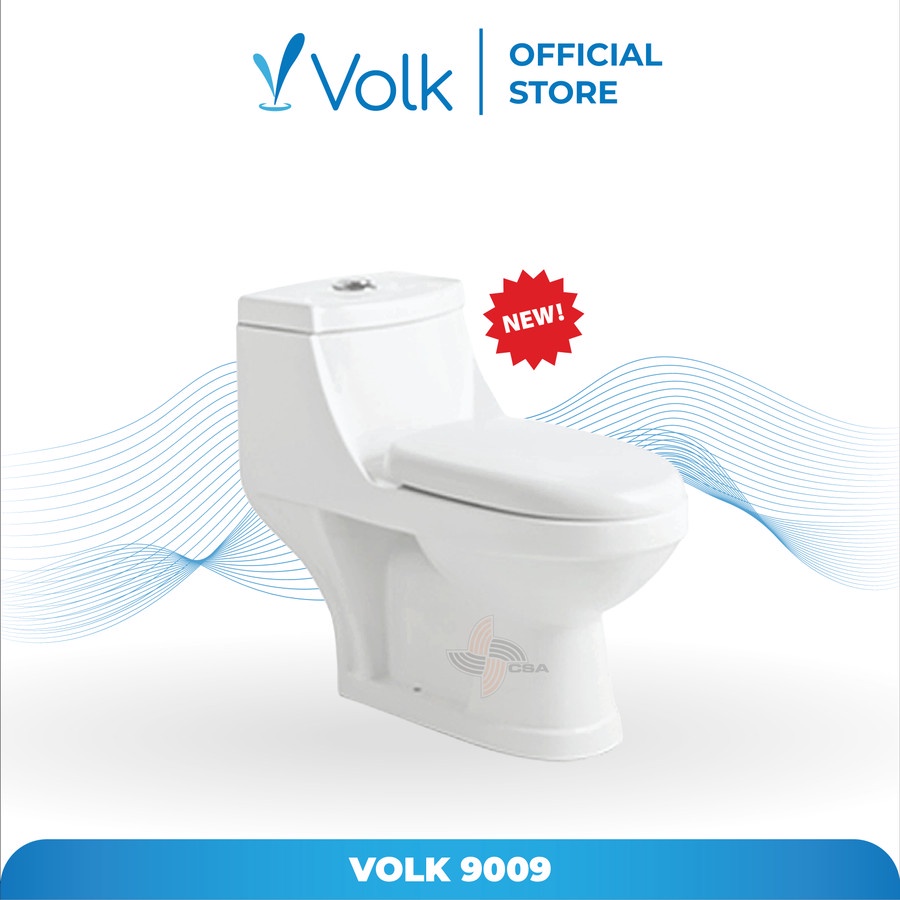 VOLK One Piece Toilet Type 9009