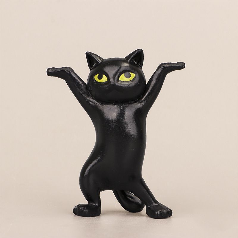 5pcs Dancing Cat Holder Multifungsi Cat Stand Holder Untuk Pen AirPods Holder