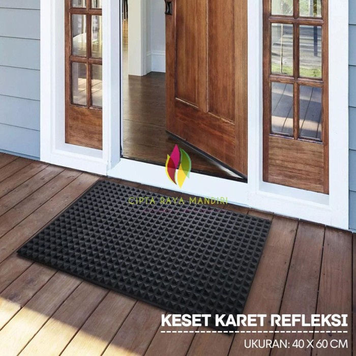 Keset Karpet Anti Slip Karet Refleksi Kaki Tangan