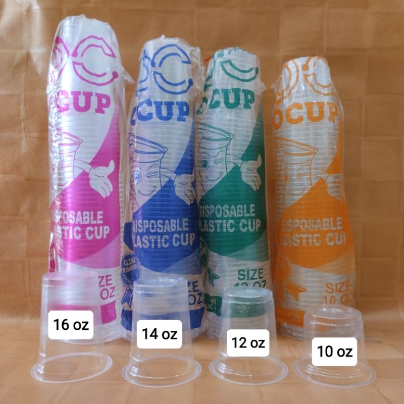 Cup Plastik O'cup 10oz,12oz,14oz,16oz/cup plastik/cup pentol