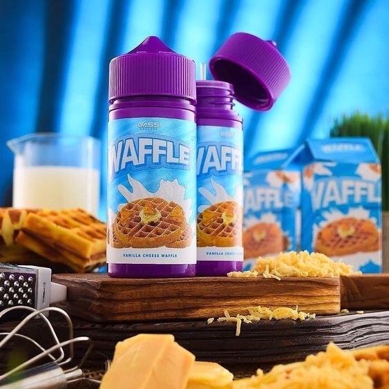 Waffle Vanilla Cheese Waffle 100ML Authentic E liquid