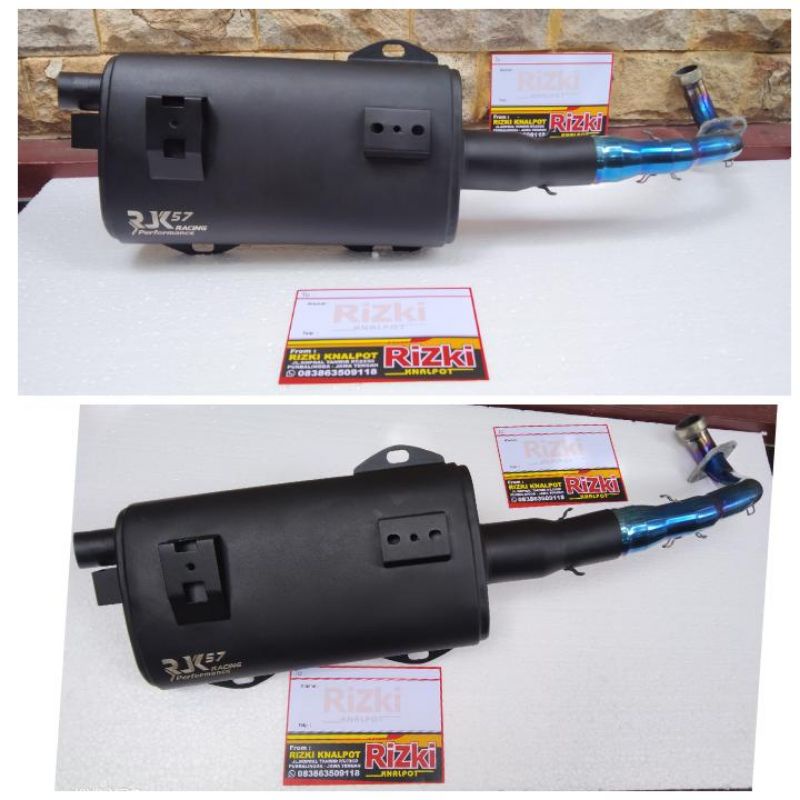 KNALPOT STANDAR RACING XMAX