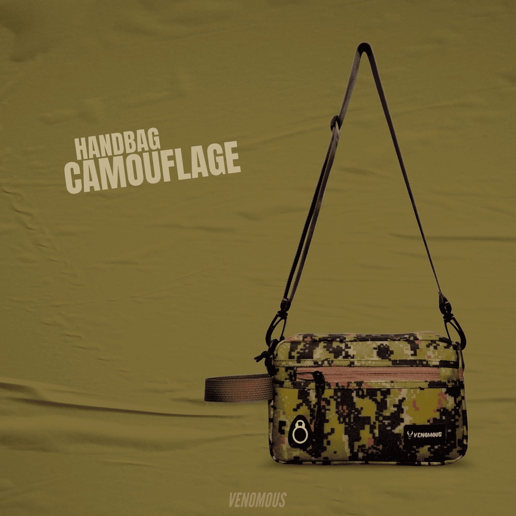 Tas Selempang Slingbag Handbag Loreng Camouflage