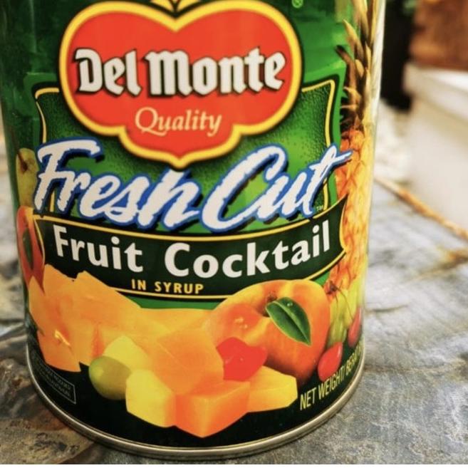 

☂ DELMONTE fresh cut fruit cocktail 825gr /Buah cocktail kaleng ❊