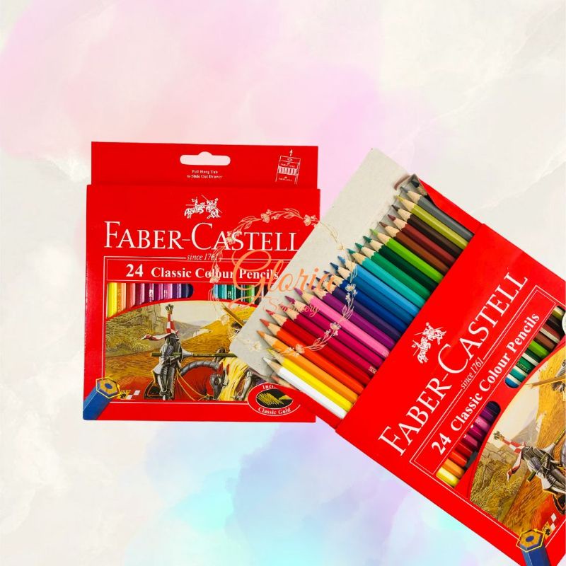 

RK Faber Castell pencil colour 12/ Pensil warna Faber Castell 12 warna