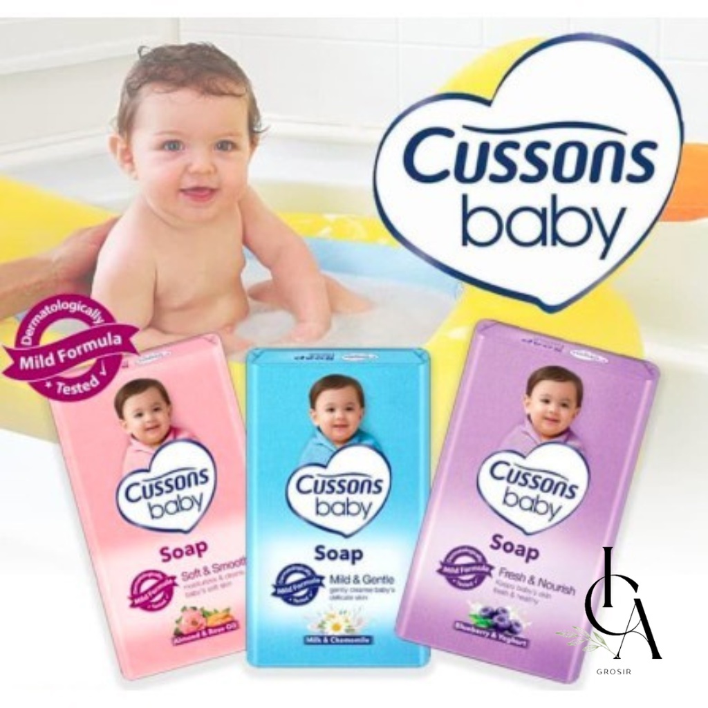ICA ∞ Cussons Baby Soap 75gr 100gr | Sabun Batang Bayi Cusson