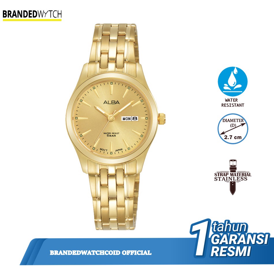 Jam Tangan Alba Wanita AN8082X1 Original Alba AN8082 Original