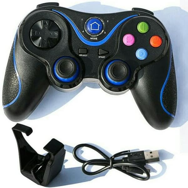 GAMEPAD BLUETOOTH CONTROLLER FOR ANDROID, TV BOX V8 WITH HOLDER