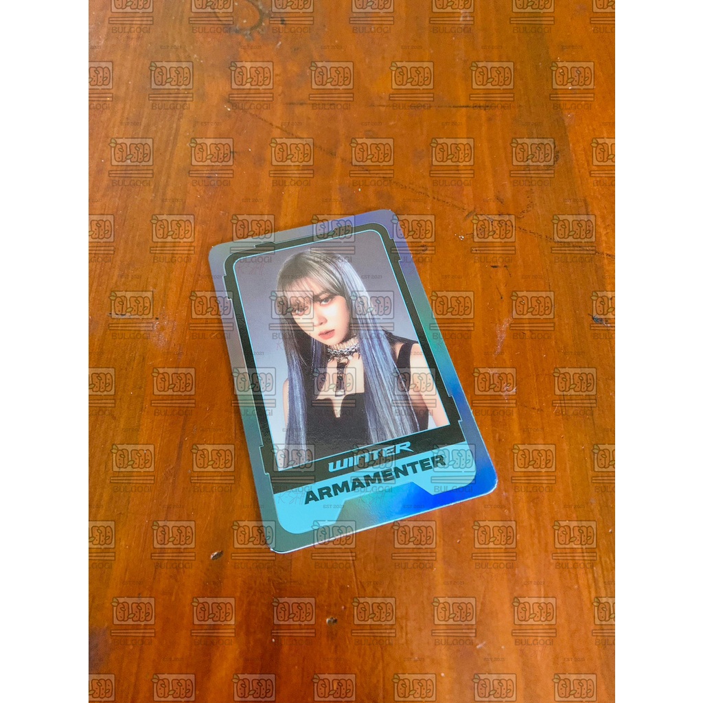 Official Character Card Aespa - Girls Album - Winter