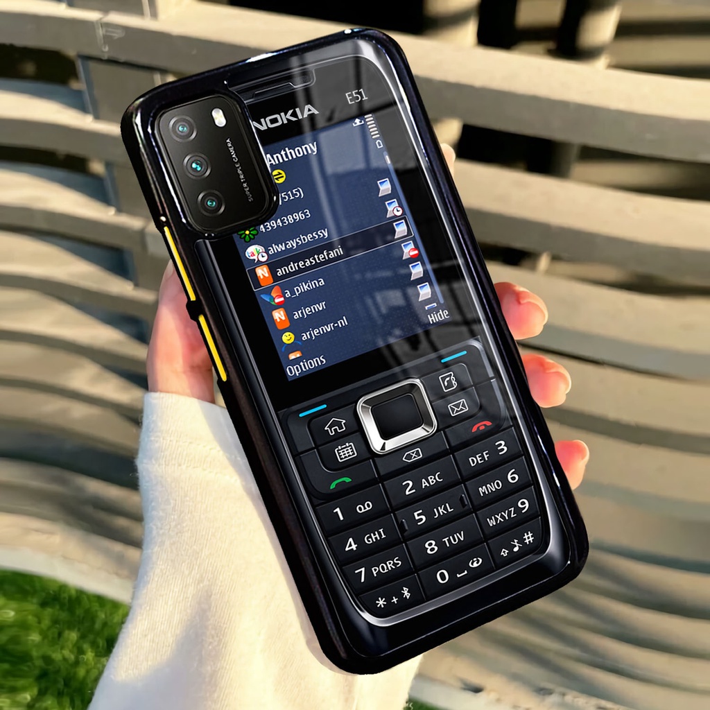 Case Glossy Kilau Xiaomi Poco M3 | Casing Hp Xiaomi | Pelindung Smartphone | Motif Nokia Jadul Kesin
