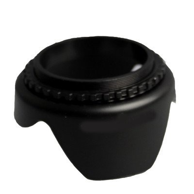 Lens Hood Screw Mount for Kamera DSLR 52mm - Black